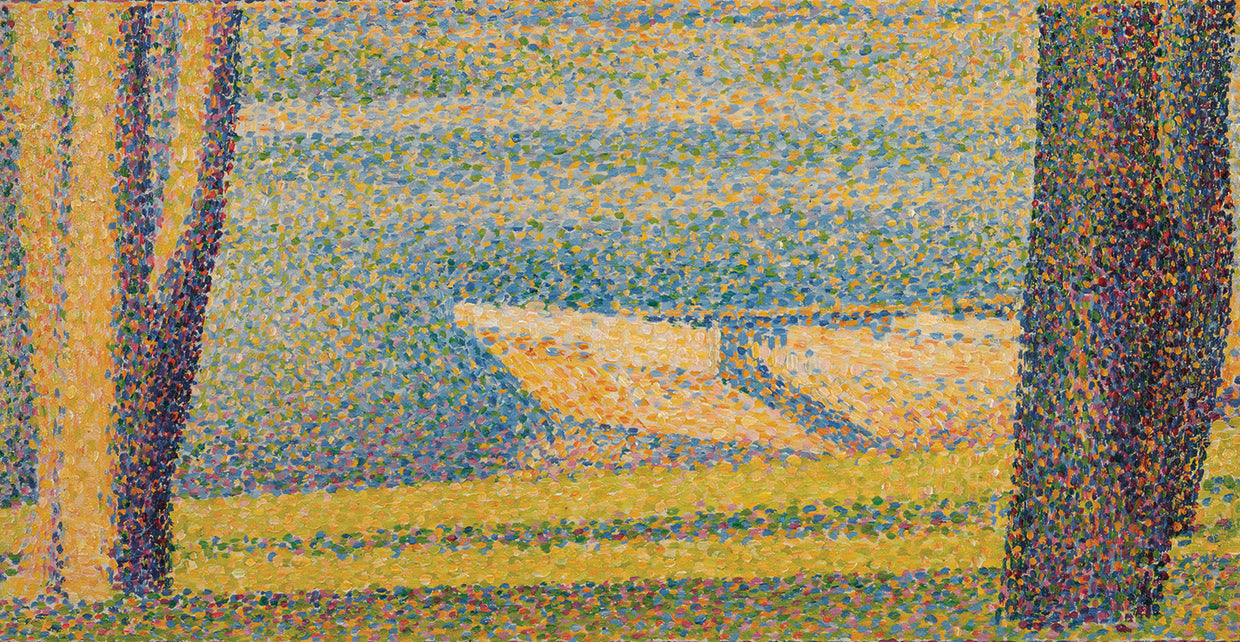 Moored Boats And Trees