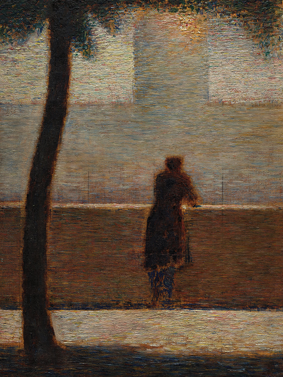 A Man Leaning On A Parapet (Ca. 1881)