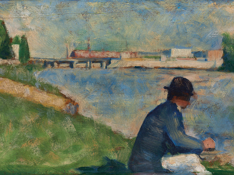 Study For ‘Bathers At Asnières’ (C. 1883-1884)