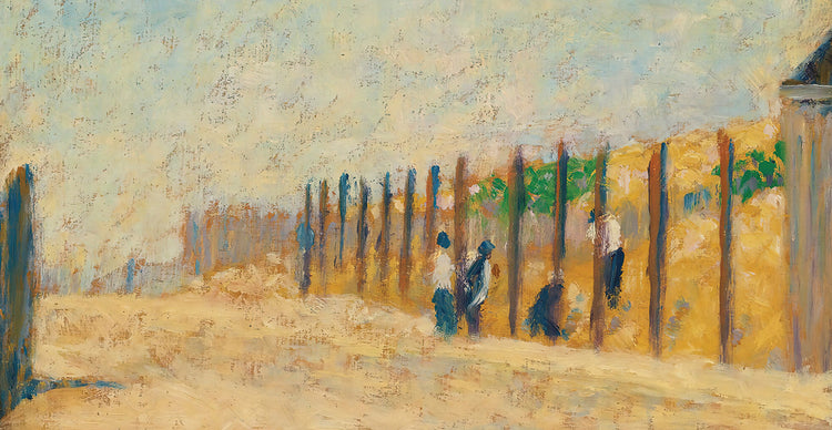 Ouvriers Enfonçant Des Pieux (Circa 1882)