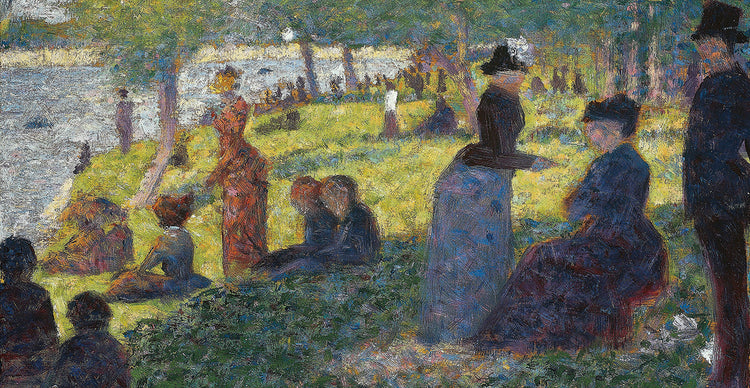 Oil Sketch For “La Grande Jatte” (1884)