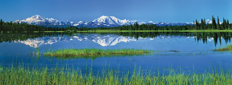 Alaska verde y azul Lienzo