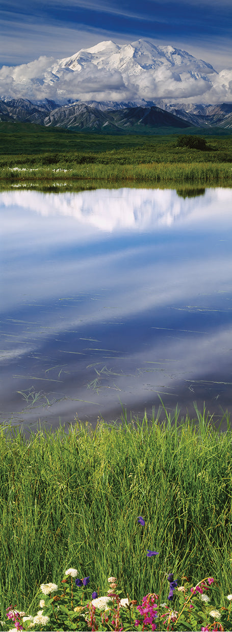 Reflejo debajo de la montaña Lienzo
