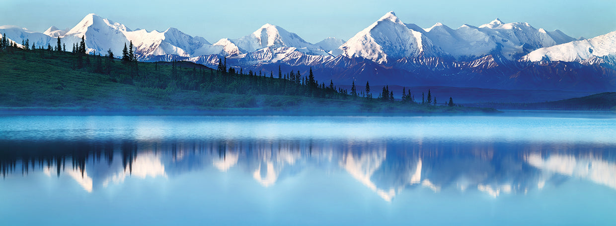 Reflexiones de Wonder Lake Lienzo