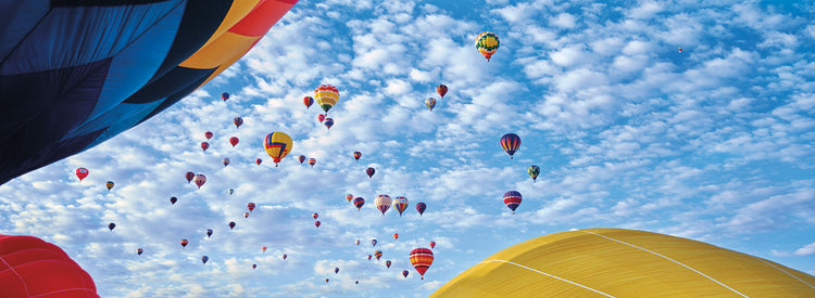 Festival de globos aerostáticos Lienzo
