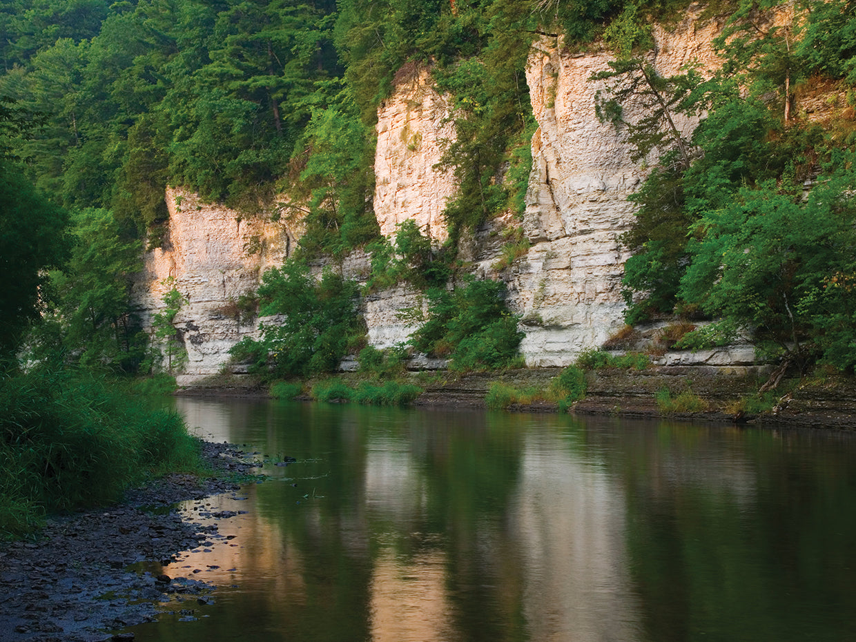 Limestone Bluffs en Iowa Lienzo