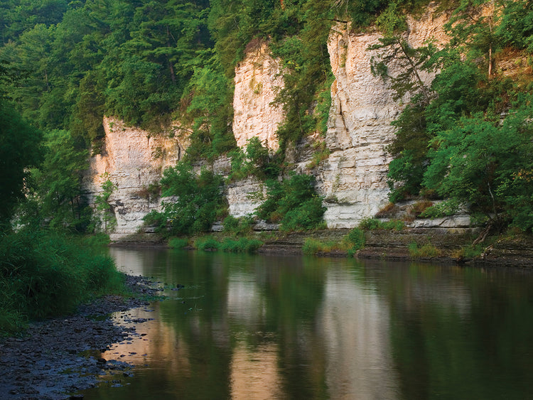 Limestone Bluffs en Iowa Lienzo