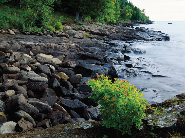 Rocas del lago superior Lienzo