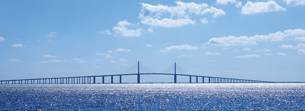 Puente Sunshine Skyway Lienzo