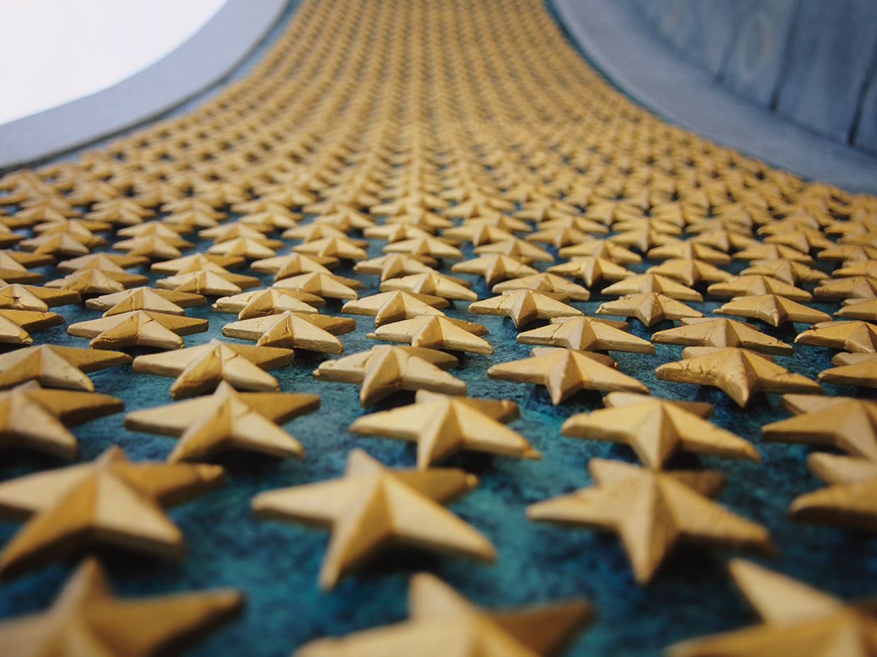 Stars on the Freedom Wall