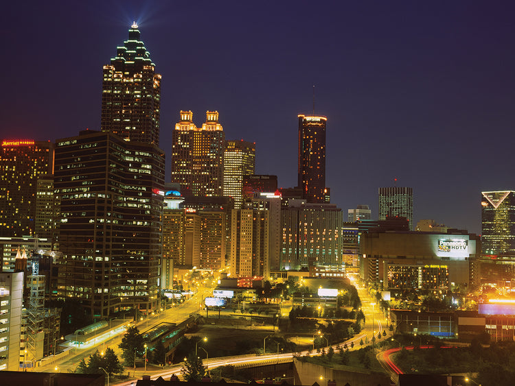 Atlanta Lights Up