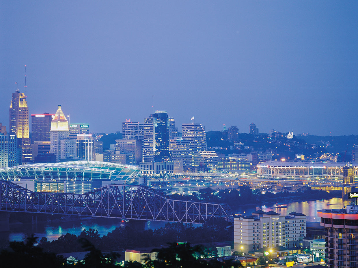 Cincinnati Dusk View