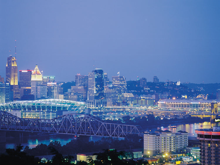 Cincinnati Dusk View