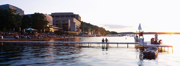 Relaxing at Lake Mendota