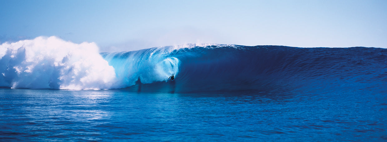 Body Boarding in Tahiti