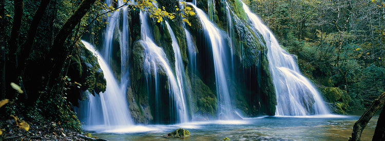 Waterfall in Jura, France
