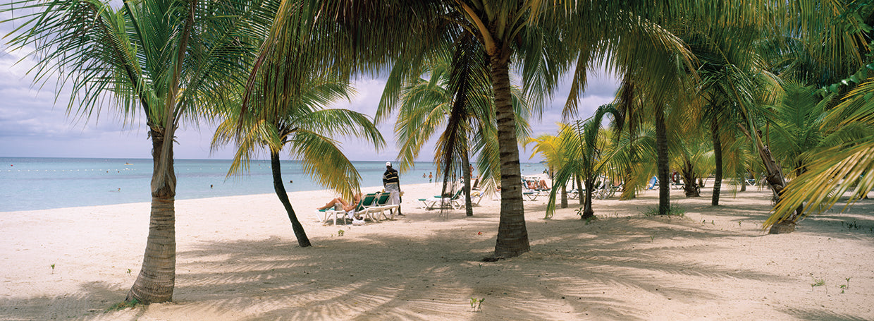 Tomar el sol en la playa de 7 millas Lienzo
