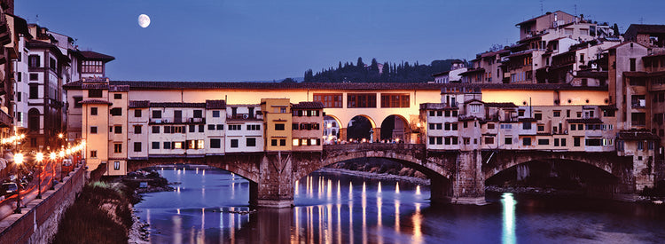 Puente sobre el río Arno Lienzo