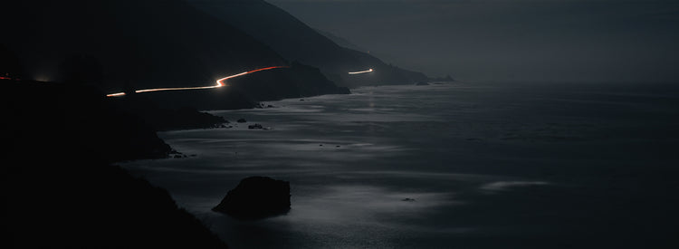 Night over Big Sur