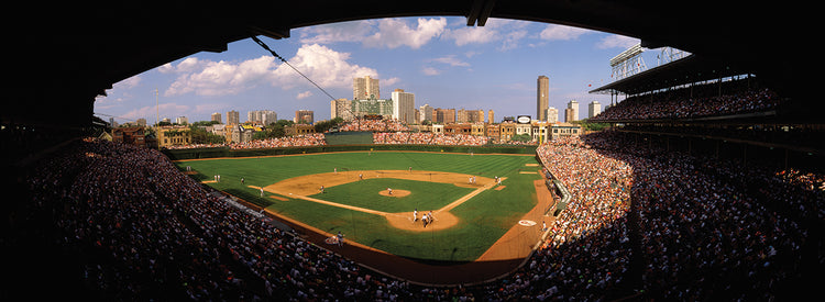 Día del juego en Wrigley Field Lienzo