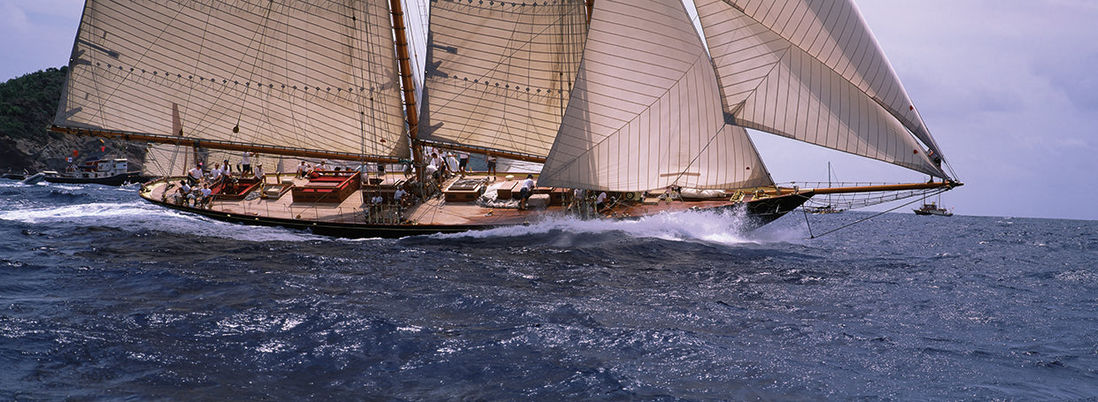 Schooner in Antigua