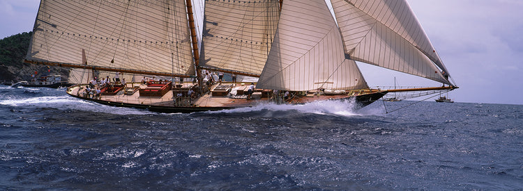 Schooner in Antigua