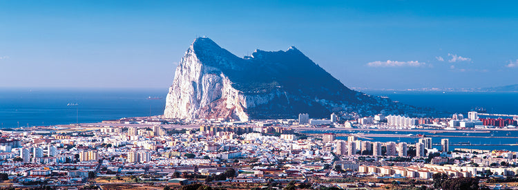 Vista de la ciudad de Gibraltar Lienzo