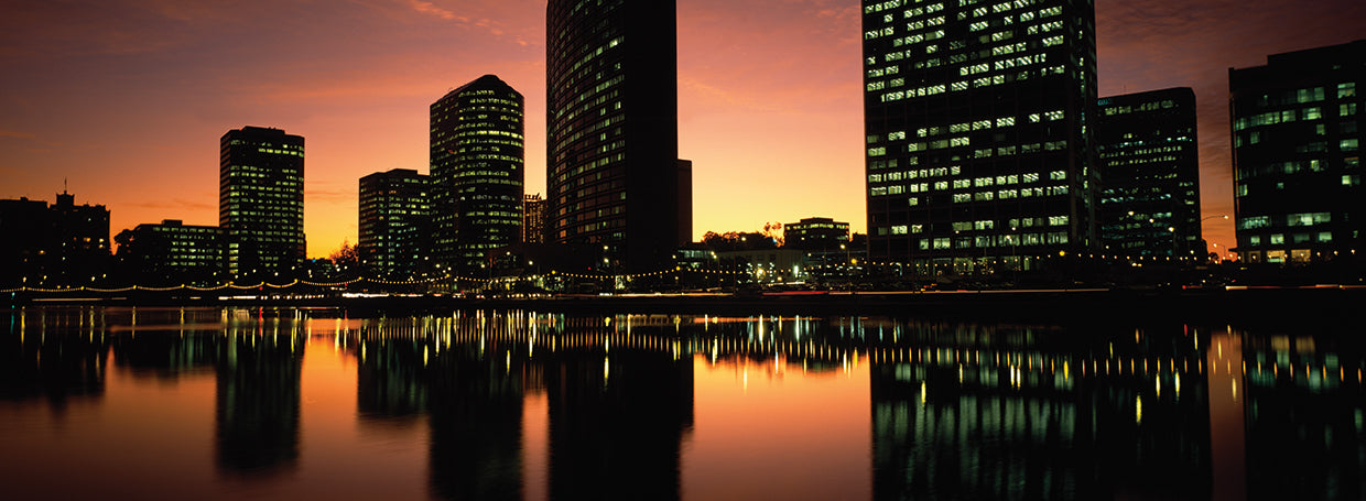 Oakland Dusk Reflections