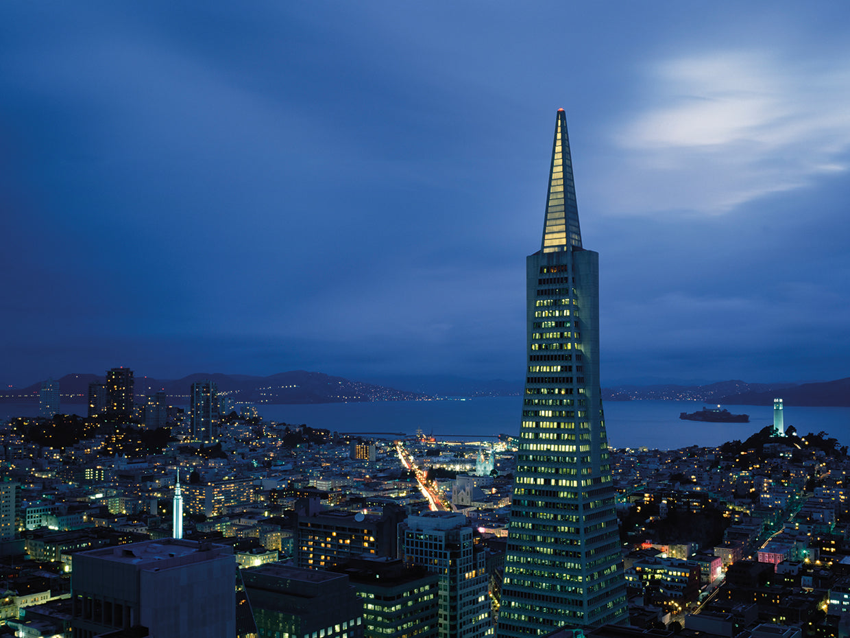 San Francisco Landmarks at Night