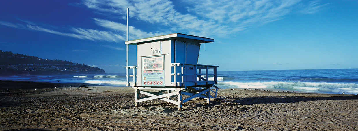 Lifeguard Hut on Torrance Beach