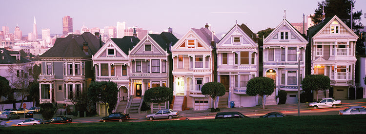 Postcard Row in San Francisco