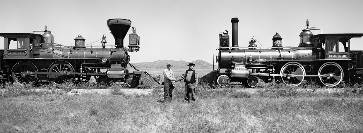 Sitio histórico nacional Golden Spike Lienzo