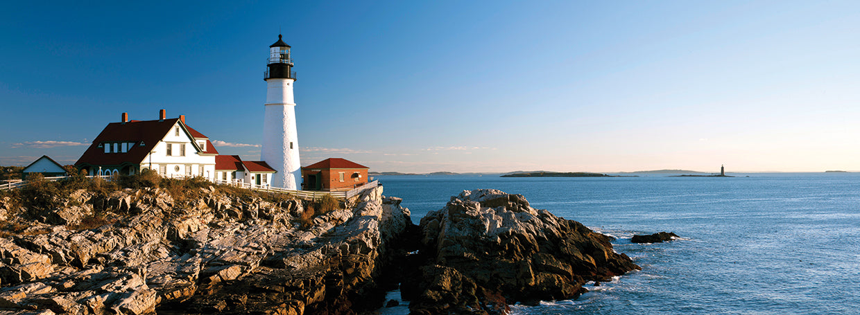 Lighthouse on the coast, Portland