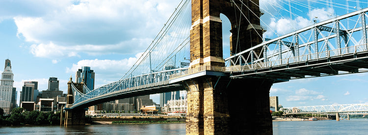 Puente colgante John A. Roebling, Ohio Lienzo