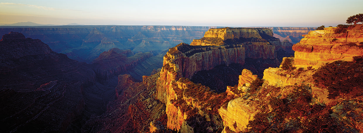 Navajo Peak at sunset, Grand Canyon, Arizona