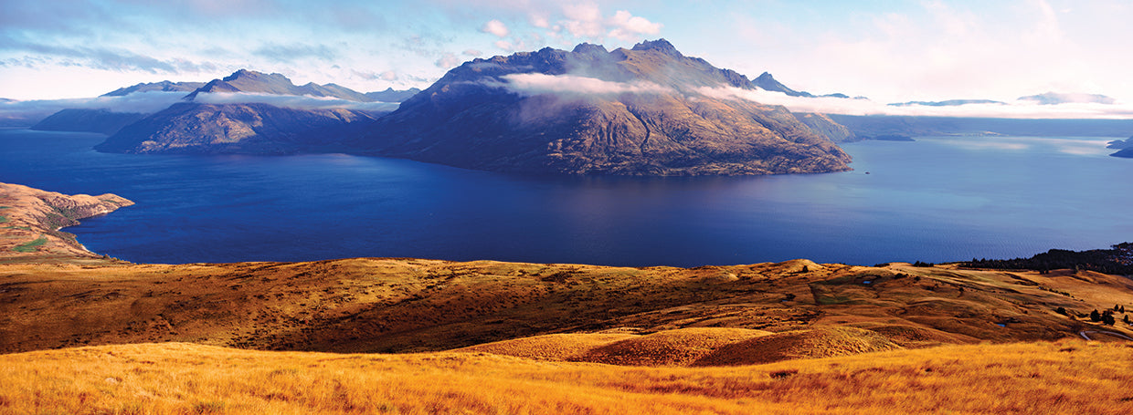 Cecil and Walter Peaks, New Zealand