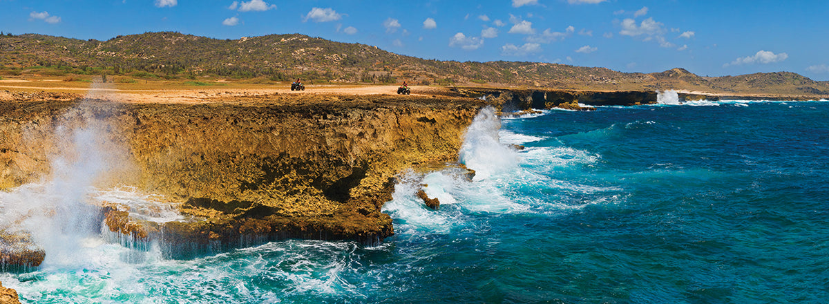 Coastal Waves in Aruba