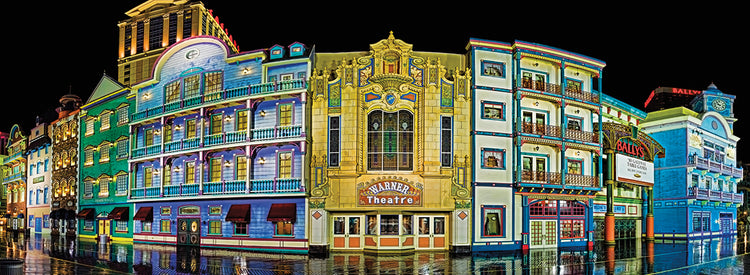 Rainy Atlantic City Boardwalk