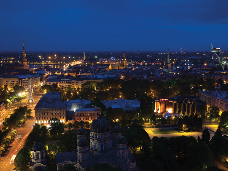 Old Riga at Dusk