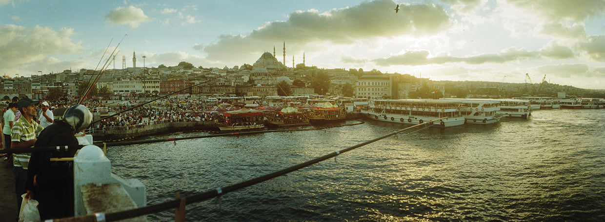 Fishing the Bosphorus Strait