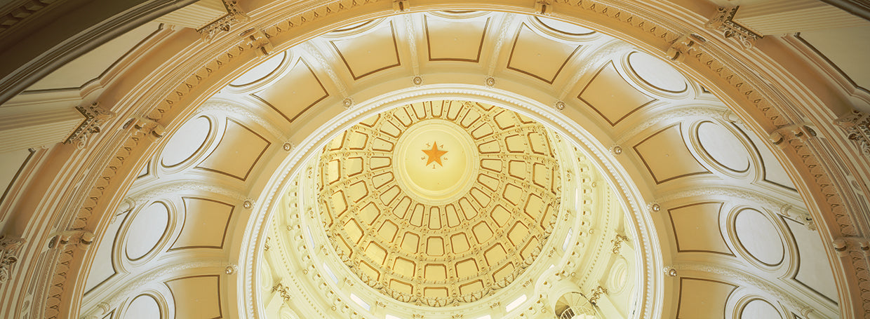 Techo del capitolio del estado de Texas Lienzo