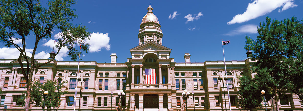 Wyoming State Capitol Facade