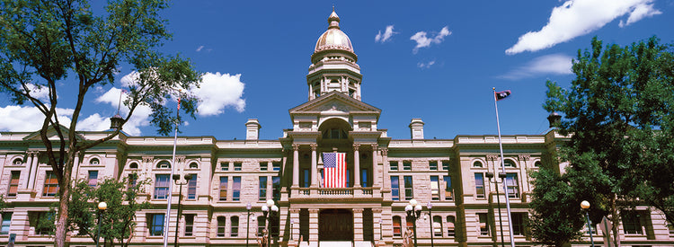 Wyoming State Capitol Facade