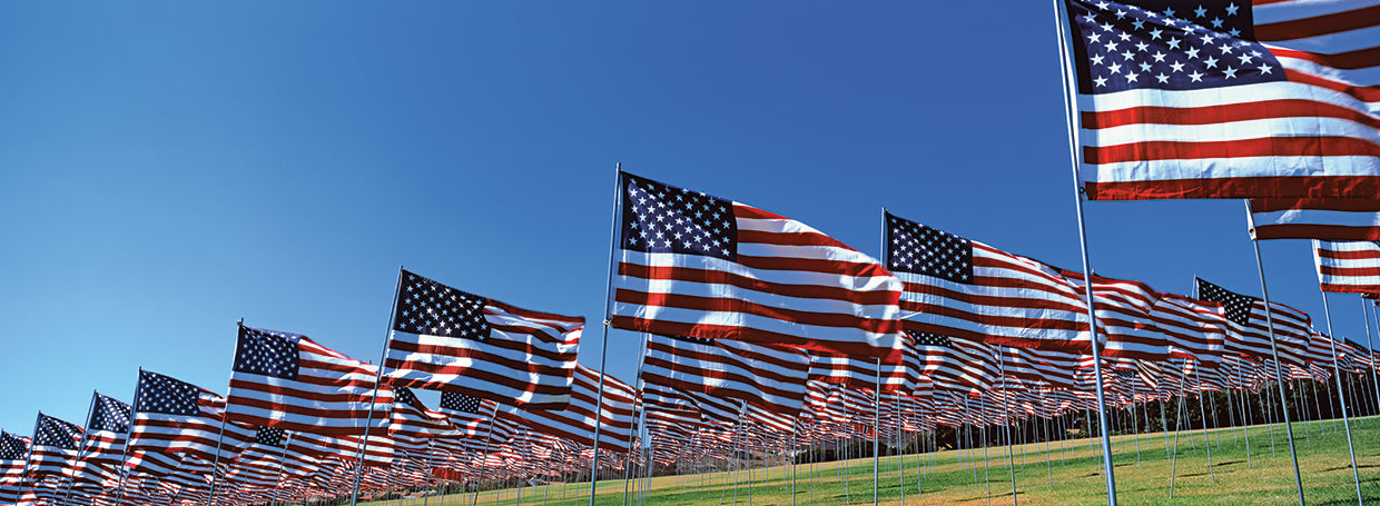Flags at Pepperdine University