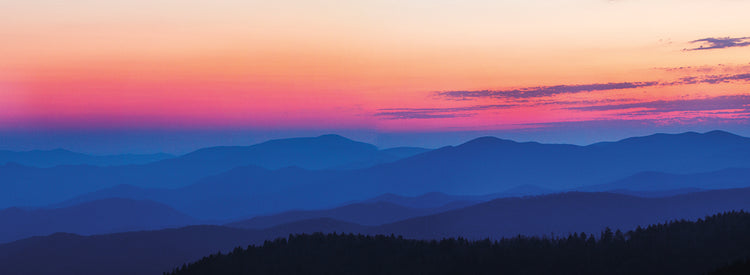 Sunset in the Smoky Mountains