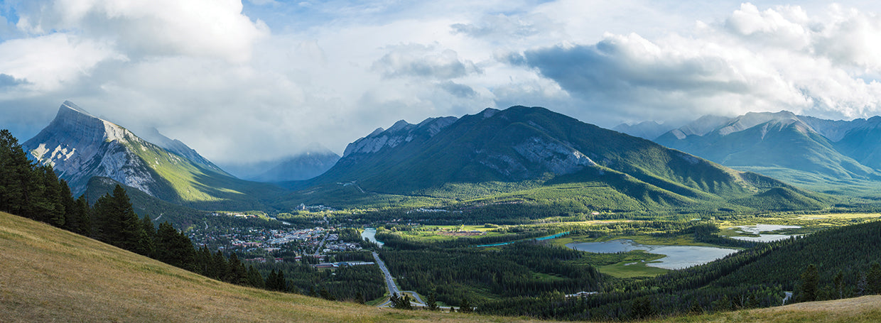 Banff en las Montañas Rocosas canadienses Lienzo