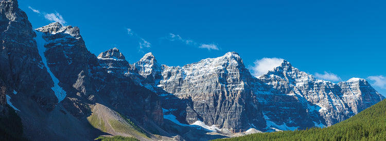 Mountains over Moraine Lake