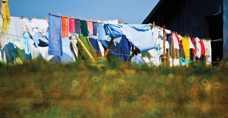 Laundry Hanging To Dry
