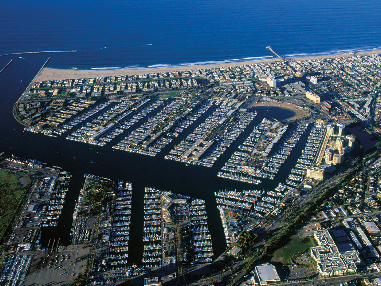 marina del rey Lienzo