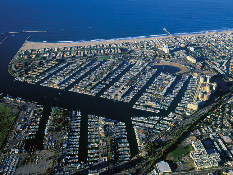 marina del rey Lienzo